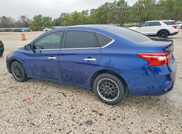 3N1AB7AP1KY264214 2019 NISSAN SENTRA Синий 