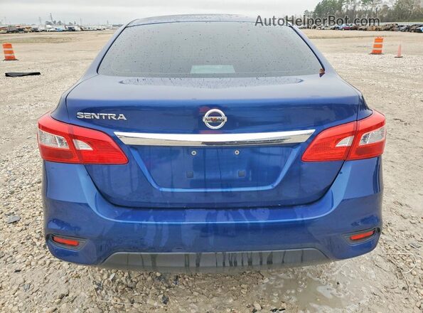 3N1AB7AP1KY264214 2019 NISSAN SENTRA Синий 
