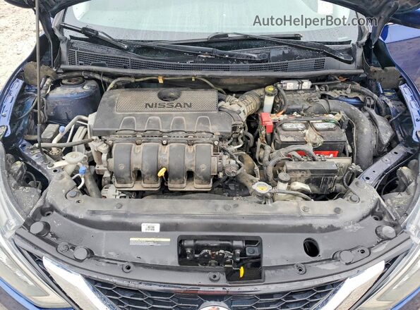 3N1AB7AP1KY264214 2019 NISSAN SENTRA Синий 