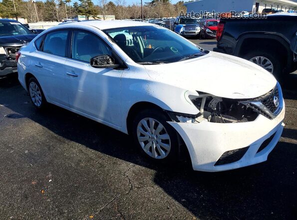 3N1AB7AP1KY306493 2019 NISSAN SENTRA White 