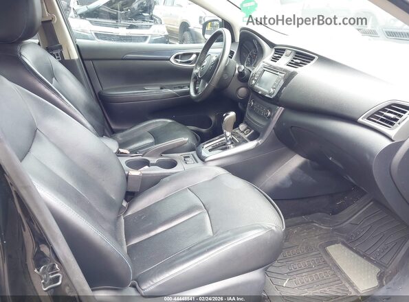 3N1AB7AP2GY221265 2016 NISSAN SENTRA Black Widok wnętrza z przodu