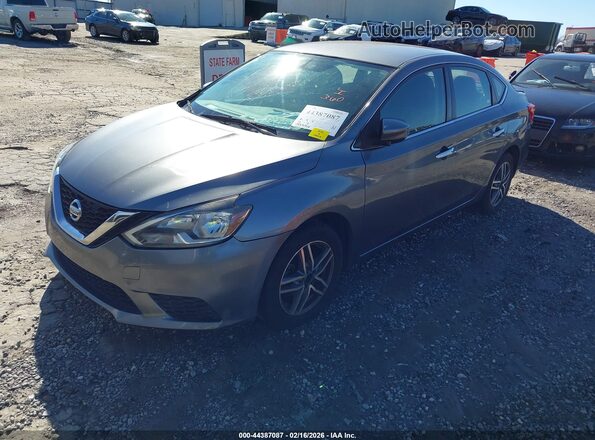 3N1AB7AP2HL706116 2017 NISSAN SENTRA Серый Передняя левая четверть