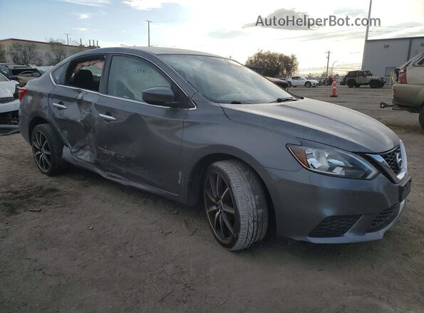 3N1AB7AP2KY227740 2019 NISSAN SENTRA Gray 