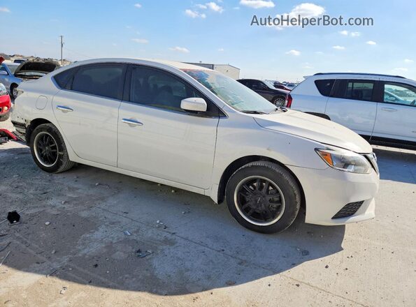 3N1AB7AP2KY236308 2019 NISSAN SENTRA Белый 