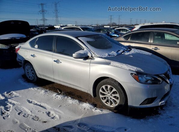 3N1AB7AP2KY330429 2019 NISSAN SENTRA Серебряный 