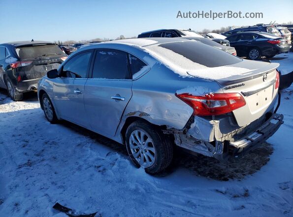 3N1AB7AP2KY330429 2019 NISSAN SENTRA Серебряный 