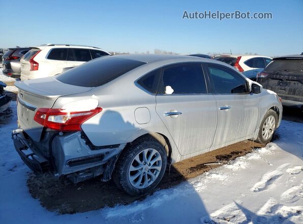 3N1AB7AP2KY330429 2019 NISSAN SENTRA Серебряный 