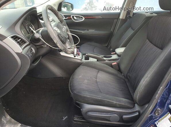 3N1AB7AP2KY385723 2019 NISSAN SENTRA Blue 