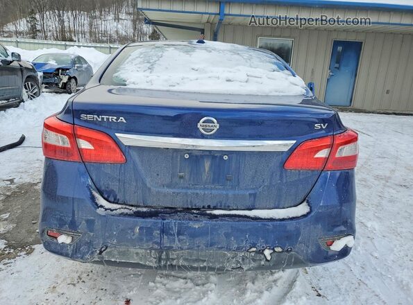 3N1AB7AP2KY385723 2019 NISSAN SENTRA Blue 