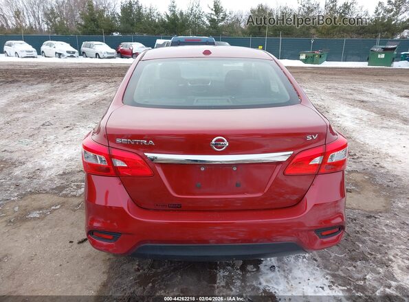 3N1AB7AP3HY288460 2017 NISSAN SENTRA Red 