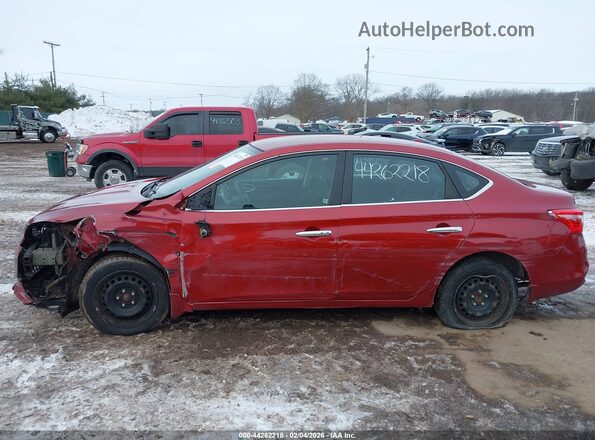 3N1AB7AP3HY288460 2017 NISSAN SENTRA Red 