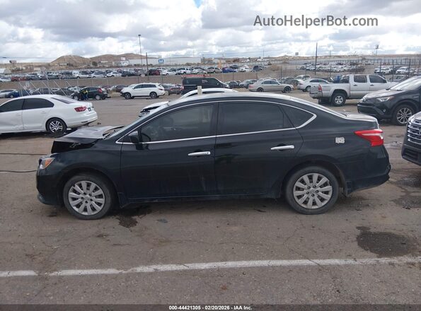 3N1AB7AP3HY331498 2017 NISSAN SENTRA Черный Панорамный вид салона 360°