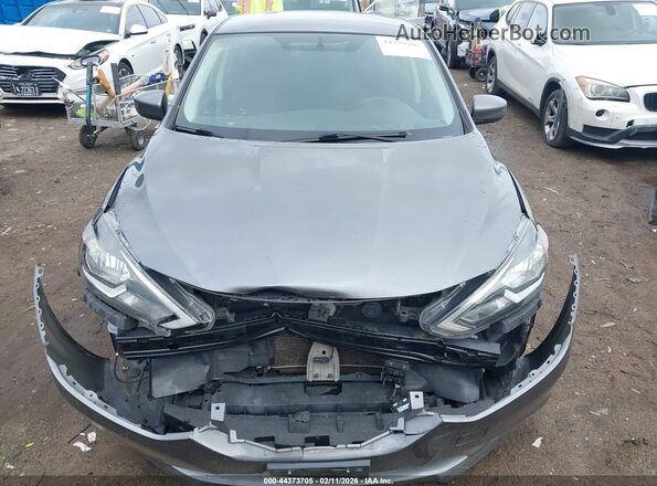 3N1AB7AP3KY260522 2019 NISSAN SENTRA Gray Вид щитка приладів