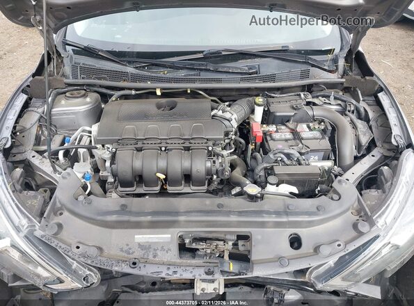 3N1AB7AP3KY260522 2019 NISSAN SENTRA Gray Вид ззаду