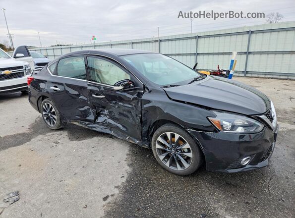 3N1AB7AP3KY334098 2019 NISSAN SENTRA Black 