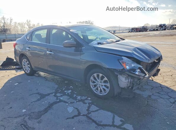 3N1AB7AP3KY362760 2019 NISSAN SENTRA Gray 