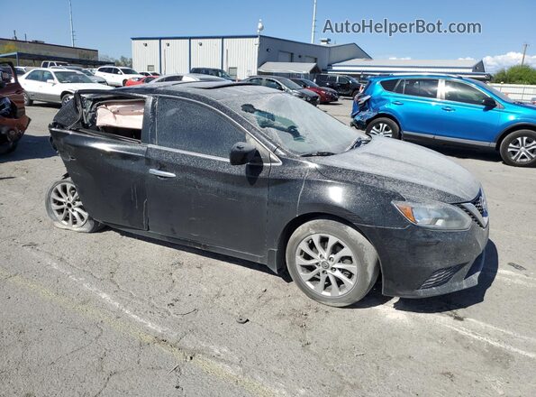 3N1AB7AP4GY224880 2016 NISSAN SENTRA Black Front right
