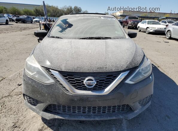 3N1AB7AP4GY224880 2016 NISSAN SENTRA Black Front view