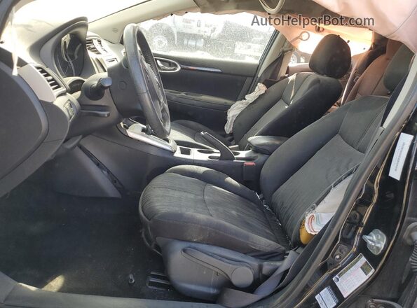 3N1AB7AP4GY224880 2016 NISSAN SENTRA Black Front interior view