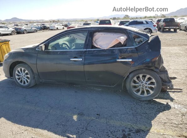 3N1AB7AP4GY224880 2016 NISSAN SENTRA Black Rear left