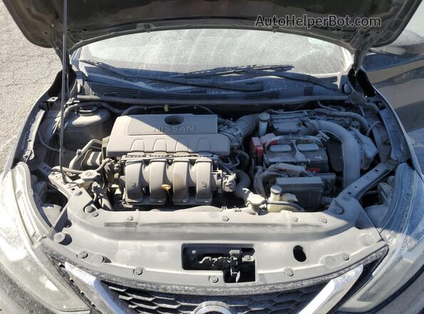 3N1AB7AP4GY224880 2016 NISSAN SENTRA Black Rear interior view