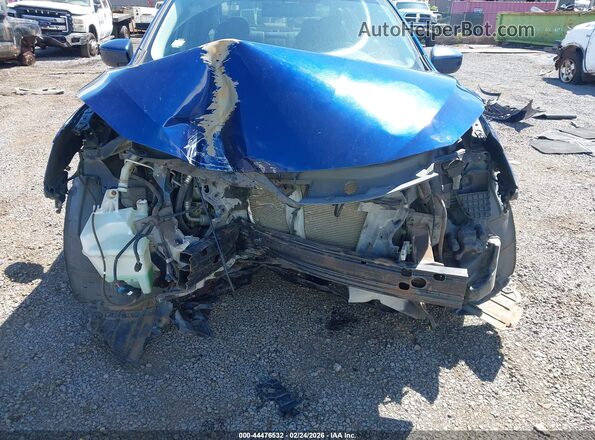 3N1AB7AP4HL657601 2017 NISSAN SENTRA Blue Вид спереду