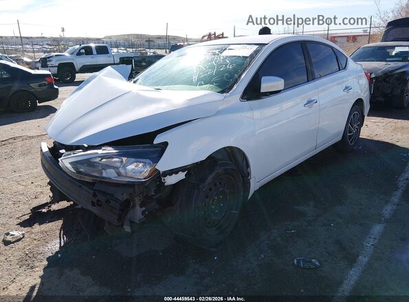 3N1AB7AP4HY332160 2017 NISSAN SENTRA White Передня ліва чверть