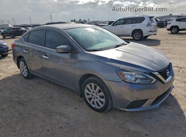 3N1AB7AP4KY218974 2019 NISSAN SENTRA Серый 