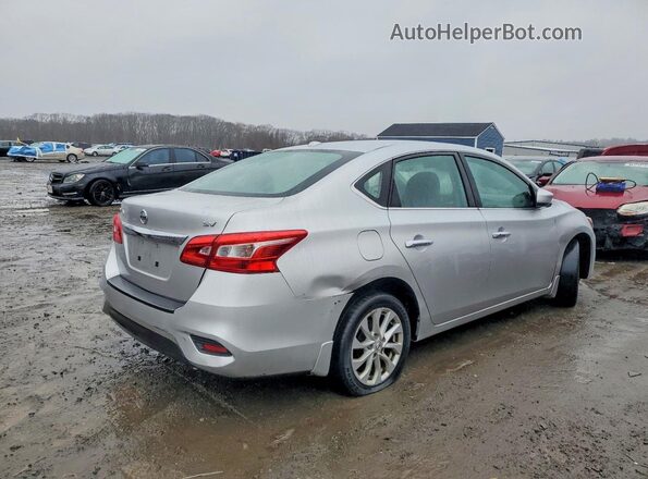 3N1AB7AP4KY395167 2019 NISSAN SENTRA Silver 