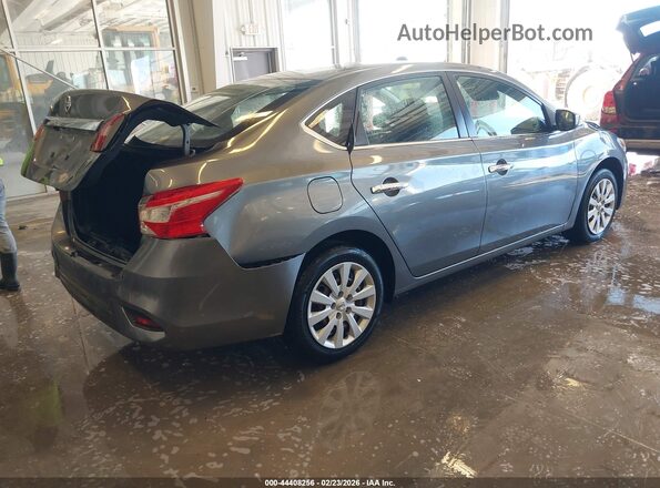 3N1AB7AP5JY205892 2018 NISSAN SENTRA Gray უკანა მარჯვენა