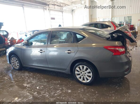 3N1AB7AP5JY205892 2018 NISSAN SENTRA Gray სალონის 360-გრადუსიანი ხედი