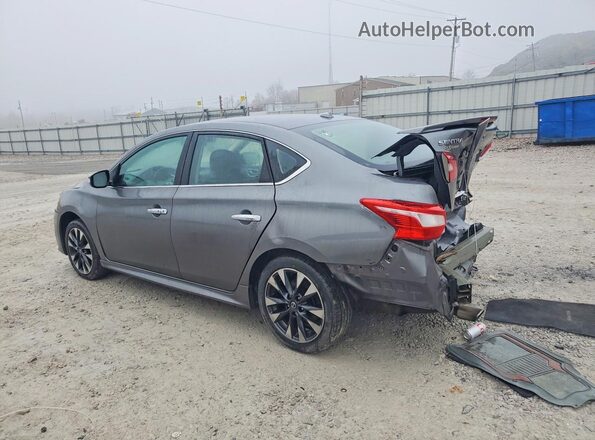 3N1AB7AP5KY215131 2019 NISSAN SENTRA Gray 