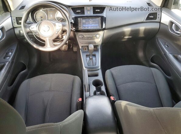 3N1AB7AP5KY242247 2019 NISSAN SENTRA Black Вид панелі приладів