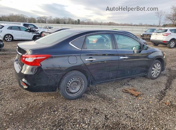 3N1AB7AP5KY242247 2019 NISSAN SENTRA Black Задня права чверть