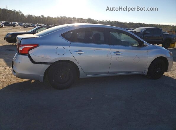 3N1AB7AP5KY277483 2019 NISSAN SENTRA Silver 