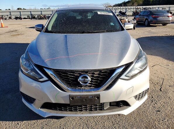 3N1AB7AP5KY277483 2019 NISSAN SENTRA Silver 
