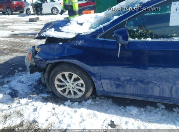 3N1AB7AP5KY412378 2019 NISSAN SENTRA Blue წინა ხედი