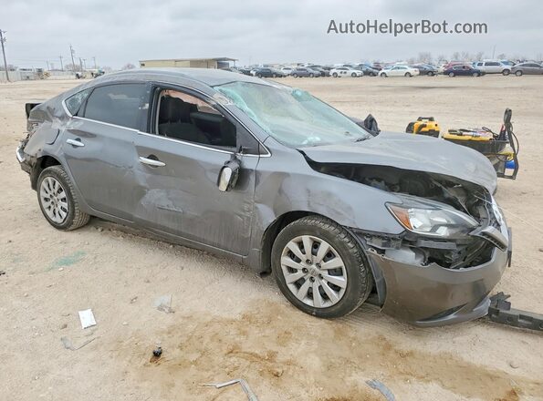 3N1AB7AP6KY286323 2019 NISSAN SENTRA Серебряный 