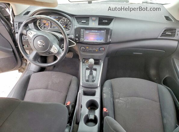 3N1AB7AP6KY286323 2019 NISSAN SENTRA Серебряный 