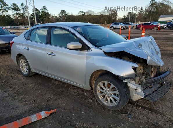 3N1AB7AP6KY312709 2019 NISSAN SENTRA Серебряный 