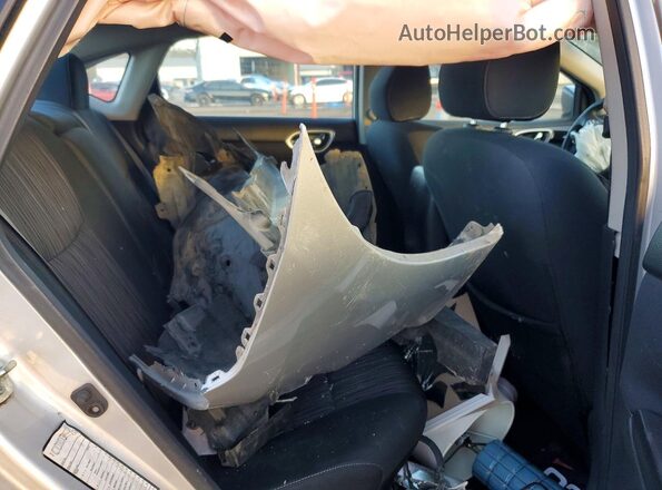 3N1AB7AP6KY312709 2019 NISSAN SENTRA Серебряный 