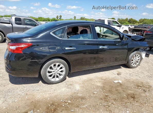3N1AB7AP6KY457832 2019 NISSAN SENTRA Black 