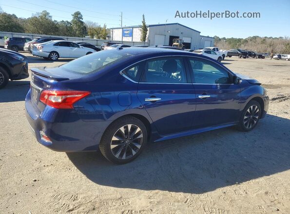 3N1AB7AP7HY205113 2017 NISSAN SENTRA Blue Tył prawy