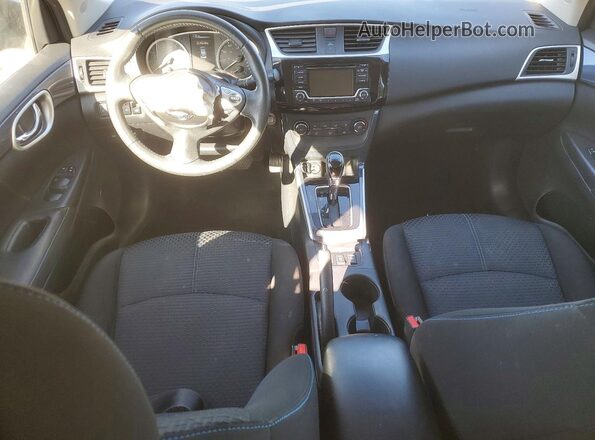 3N1AB7AP7HY205113 2017 NISSAN SENTRA Blue Widok deski rozdzielczej