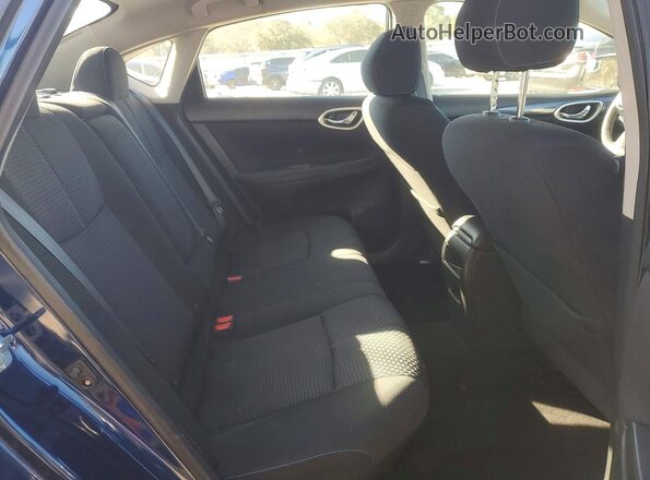 3N1AB7AP7HY205113 2017 NISSAN SENTRA Blue Widok tylnych siedzeń