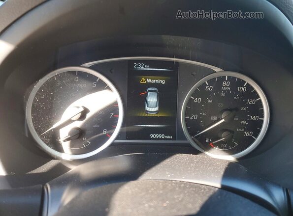 3N1AB7AP7HY205113 2017 NISSAN SENTRA Blue Widok zestawu wskaźników