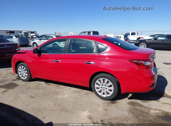 3N1AB7AP7HY373933 2017 NISSAN SENTRA Red სალონის 360-გრადუსიანი ხედი
