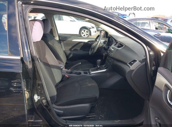 3N1AB7AP7JY230728 2018 NISSAN SENTRA Black Front interior view