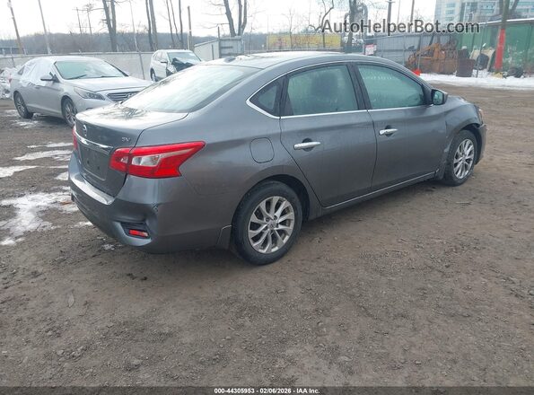 3N1AB7AP7JY295529 2018 NISSAN SENTRA Black Задня права чверть