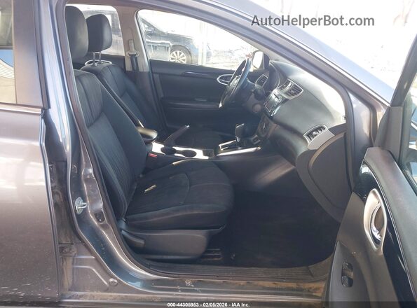 3N1AB7AP7JY295529 2018 NISSAN SENTRA Black Вид салону спереду
